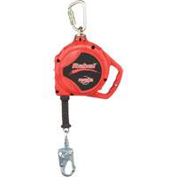 Rebel Self Retracting Lifeline, 33', Stainless Steel, Swivel Equipment World