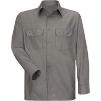 Long Sleeve Ripstop Shirt, Men's, 3X-Large, Grey Equipment World