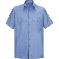 Short Sleeve Ripstop Shirt, Men's, 3X-Large, Blue SEU261 | Equipment World