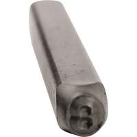 Individual Standard General Purpose Steel Hand Stamp Pieces, # 8, 3/32" Equipment World