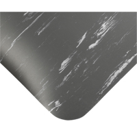 Tile-Top Select Anti-Microbial Mats No.494, Smooth, 2' x 10' x 1/2", Charcoal, PVC Equipment World