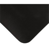 Double Duty Switchboard Mats No.720, Corrugated, 3' x 10' x 5/8", Black, PVC Equipment World
