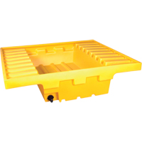 Contenant de confinement Ultra-Rack Sump, 51,5'' lo x 51,5'' la x 12" ha, 66 gal. US Capacit&eacute; Equipment World