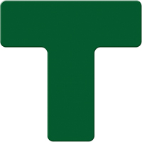 Marqueurs all&eacute;g&eacute;e/5S Armor Stripe, T, 6" lo x 6" la, Vert, Plastique Equipment World