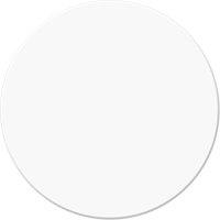 Marqueurs all&eacute;g&eacute;e/5S Armor Stripe, Cercle, 6" lo x 6" la, Blanc, Plastique Equipment World