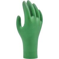 Gants biod&eacute;gradables 6110PF, T-petit, Nitrile, 4 mils, Sans poudre, Vert Equipment World