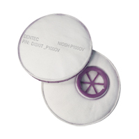Diskit Respirator Filter, Particulate Filter with Nuisance Vapour Relief, Organic Vapour/P100 Filter Equipment World
