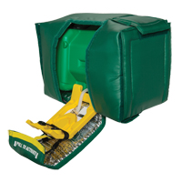 Tempered Portable Eyewash, Gravity-Fed, 9 gal. Capacity, Meets ANSI Z358.1 Equipment World