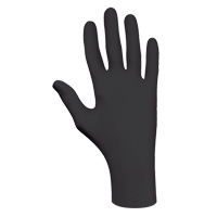 Gants biod&eacute;gradables 6112PF, T-petit, Nitrile, 4 mils, Sans poudre, Noir Equipment World
