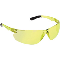 Dynamic Firebird Safety Glasses, Amber Lens, Anti-Scratch/Anti-Static, ANSI Z87+/Meets/Exceeds CSA Z94.3 Equipment World
