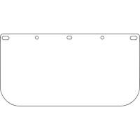 Visi&egrave;re pour &eacute;cran facial Dynamic, PETG, Teinte Transparent Equipment World