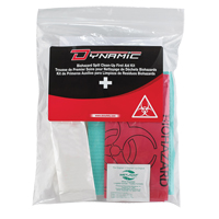 Dynamic Biohazard Spill Clean-Up First Aid Kit, Class 1 Medical Device, Resealable Plastic Bag Equipment World