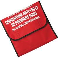 Dynamic Fire Blanket with Nylon Pouch Holder, Wool, 60"L x 71"W Equipment World