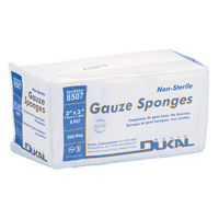 Dynamic Gauze Sponge, Pad, 3" L x 3" W, Medical Device Class 1 Equipment World