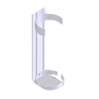 Support en plastique pour v&eacute;hicule de solution Bio Med Wash Dynamic Equipment World