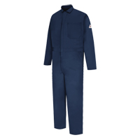 ISO 11611 Flame-Resistant Welding Coveralls, Size 48, Navy Blue Equipment World