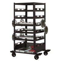 Six Tier Storage Cart, Steel SGC240 | Equipment World