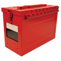 Large Group Lock Box, Red Equipment World