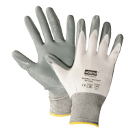 Gants NorthFlex Nitri Task, T-Grand, R&ecirc;vetement Nitrile, Calibre 13, Enveloppe en Nylon Equipment World