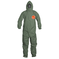 Tychem&reg; 2000 SFR Protective Coveralls, Small, Green Equipment World