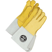 Welding Gloves, Grain Cowhide/Grain Deerskin, Size Large/10 Equipment World