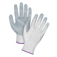 High-Performance Cut-Resistant Gloves, Size 6/X-Small, 13 Gauge, Nitrile Coated, HPPE Shell, ANSI/ISEA 105 Level 4/EN 388 Level 5 Equipment World