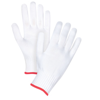 Seamless String Knit Gloves, Polyester, 10 Gauge, Small Equipment World
