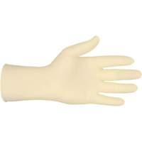 Gants de calibre industriel, Petit, Latex, 5 mils, Sans poudre, Blanc Equipment World