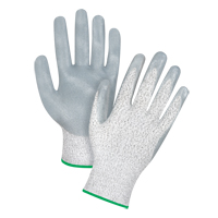 High-Performance Cut-Resistant Gloves, Size Medium/8, 13 Gauge, Nitrile Coated, HPPE Shell, ANSI/ISEA 105 Level 4/EN 388 Level 5 Equipment World