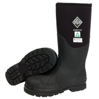 Chore Classic Fleece-Lined Work Boots, Rubber, Steel Toe, Size 5, Puncture Resistant Sole Equipment World