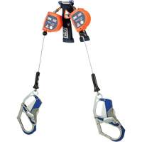 Nano-Lok Edge Self-Retracting Lifeline, 7', Stainless Steel, Swivel Equipment World