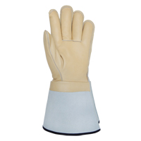 Lineman's Gloves, Small, Grain Cowhide Palm Equipment World