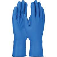Gants Grippaz, Petit, Nitrile, 8 mils, Sans poudre, Bleu Equipment World