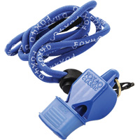 Sifflet classique bleu avec longe Equipment World