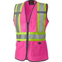 139PK Veste de s&eacute;curit&eacute; pour femme, Rose, T-petit, Polyester Equipment World