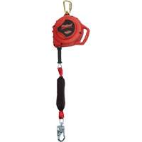 Rebel Self-Retracting Lifeline, 33', Galvanized Steel, Swivel Equipment World