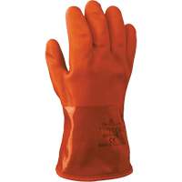 Atlas 460 Double-Dipped Gloves, Size Medium/8, 12" L, PVC, Acrylic/Cotton Inner Lining, 130-mil Equipment World