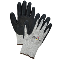 Cold Weather Seamless Stretch Cut-Resistant Gloves, Size Small/7, 13 Gauge, Foam Nitrile Coated, HPPE Shell, ASTM ANSI Level A4 SGF948 | Equipment World
