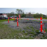 Premium Delineator Post, 42" H, Orange Equipment World