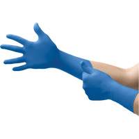 Microflex&reg; SafeGrip SG-375 Medical Exam Gloves, Small, Latex, 11-mil, Powder-Free, Blue, Class 2 Equipment World