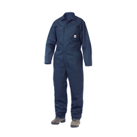 Unlined Coveralls, Men's, Navy Blue, Size Large Equipment World