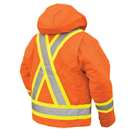 Safety Jacket, High Visibility Orange, Large Equipment World