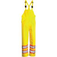 Open Road&reg; Bib Pants, Polyester, Small, High Visibility Lime-Yellow Equipment World
