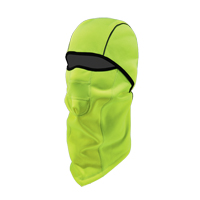 N-Ferno&reg; 6823 Wind-Proof Hinged Balaclava, Fleece, High-Visibility Lime Green Equipment World