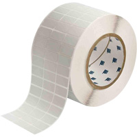 Glossy Rating Plate Labels, Metalized Polyester, 1" L x 0.5" H, Silver Equipment World