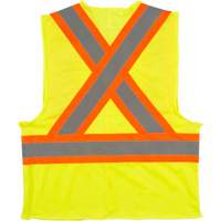 Veste de s&eacute;curit&eacute; pour la circulation, Jaune lime haute visibilit&eacute;, Moyen, Polyester Equipment World