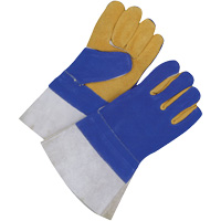 Gants de soudage, Cuir de vache refendu, Taille Taille unique Equipment World
