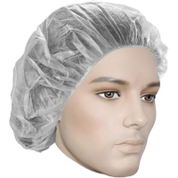 Bouffant Caps, Polypropylene, 18", White Equipment World