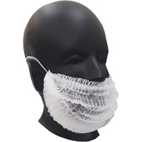 Beard Covers, Polypropylene, White Equipment World