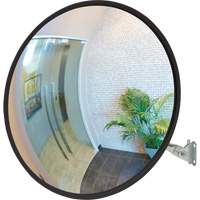 Convex Mirror with Telescopic Arm, Indoor/Outdoor, 12" Diameter Equipment World